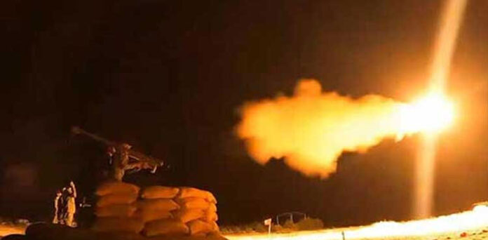 Pak Navy Successfully Test Fires Surface To Air Missiles In Night