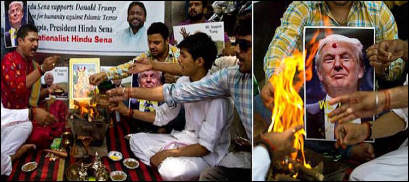 Hindu extremists group prays for Trump victory in US presidential elections