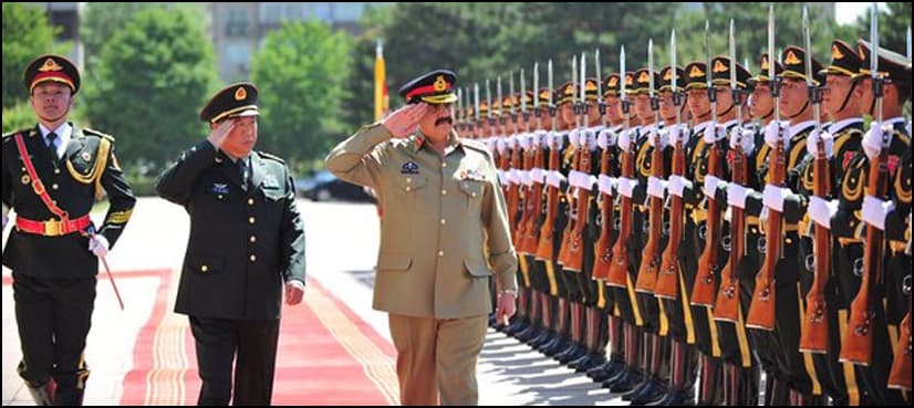 Army chief arrives in China to discuss mutual issues