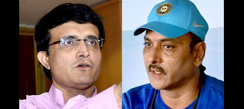 Ravi Shastri in ugly confrontation with Ganguly after coaching snub
