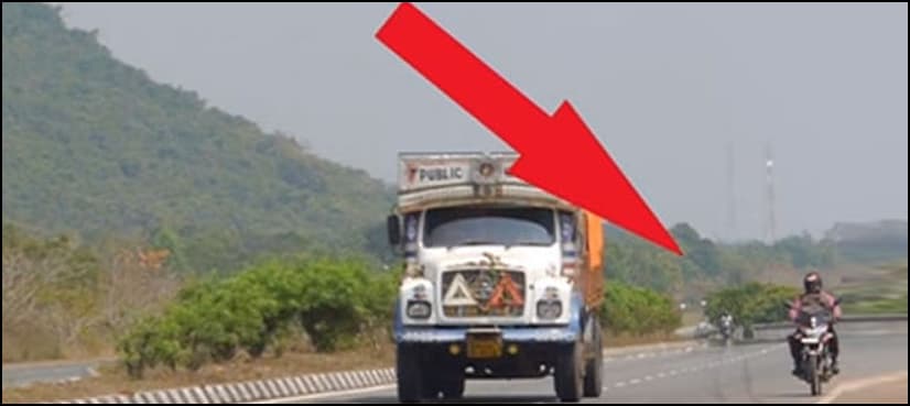 WATCH: A ghostly figure roaming on the roads of India