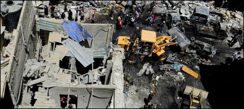 Islamic State claims bombings near Shi'ite shrine in Damascus