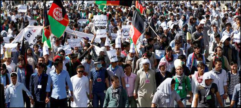 80 dead, 231 wounded as twin blasts strike demonstration in Kabul