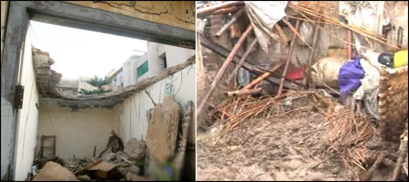 Children among five killed in Punjab rains
