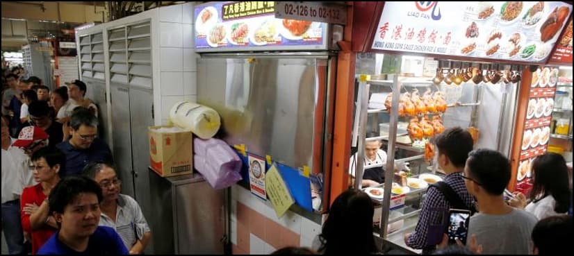 Singapore street stalls make dining history with Michelin star