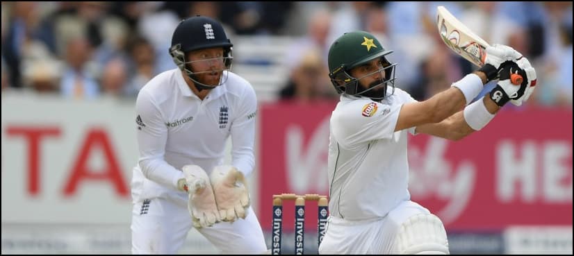 Misbah out for nought as England fight back