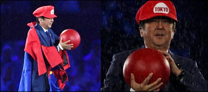 Japan PM turns up as ‘Super Mario’ during Rio closing ceremony
