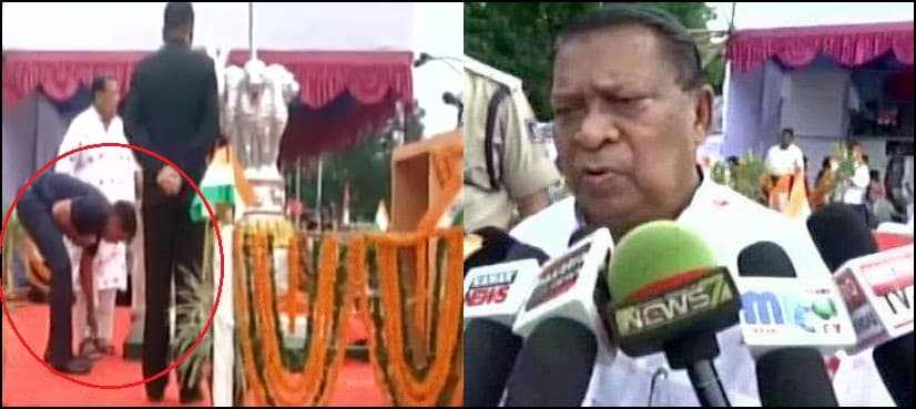 VIDEO: Indian minister asks security officer to buckle his sandals, says ‘I am VIP’