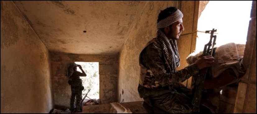 Kurds versus Syrian army battle intensifies, complicating multi-fronted war