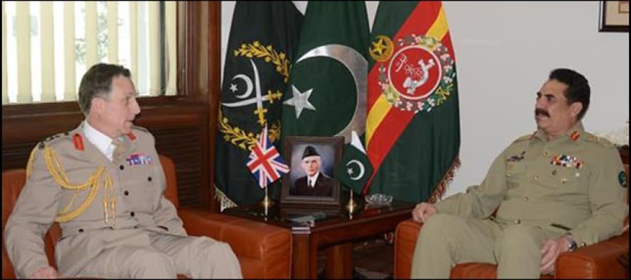 UK Army chief declares Raheel Sharif as best commander