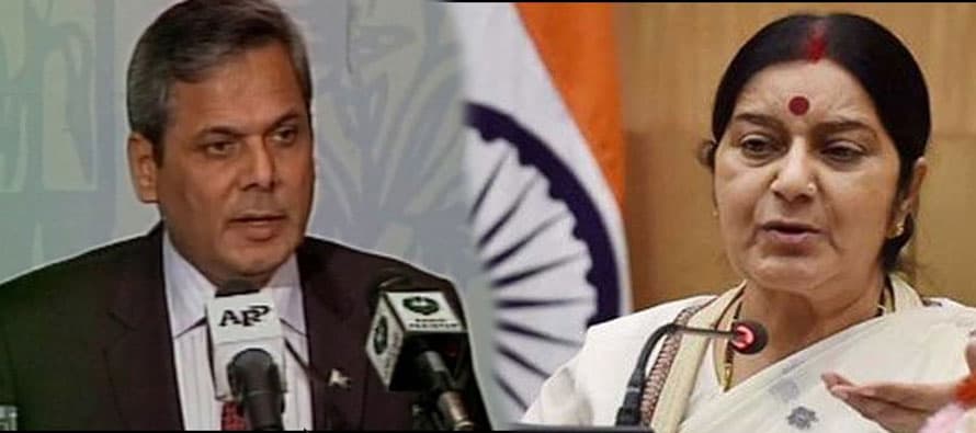 'Kashmir not integral part of India' Pakistan reminds Swaraj