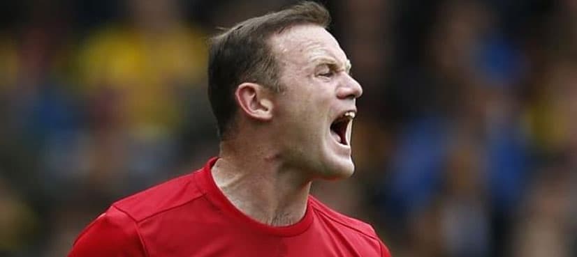 Man United's Rooney benched for Leicester game