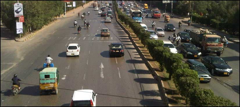 New speed limit enforced on Shahrah-e-Faisal in Karachi