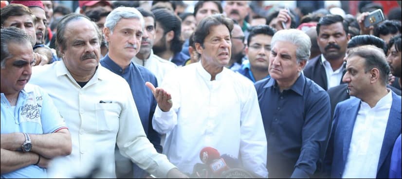 Imran slams use of state machinery against PTI workers