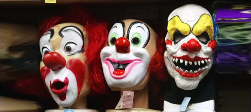 Creepy clown sightings spook America