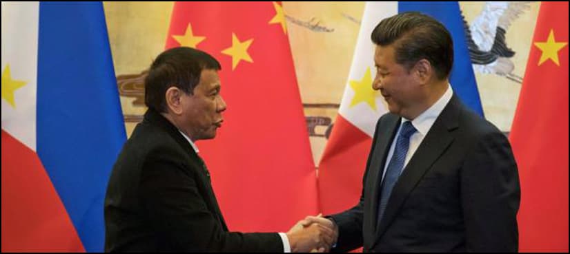 Philippines becomes friends with China, announces separation from US