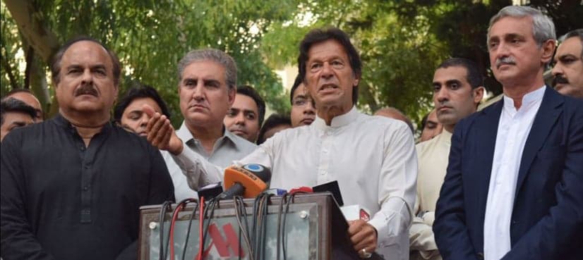Govt prepares list of 94 PTI leaders including Imran Khan to be arrested