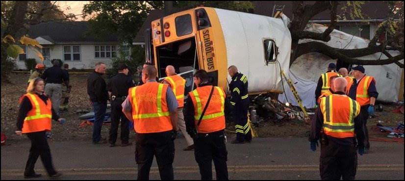Several children killed in US school bus crash