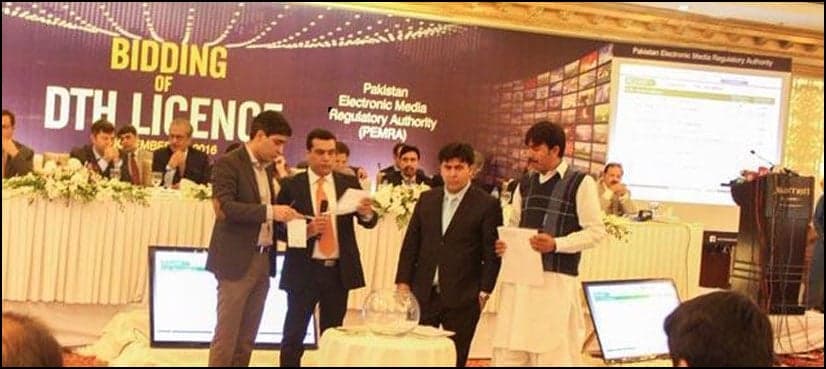PEMRA awards three DTH licenses in Islamabad auction