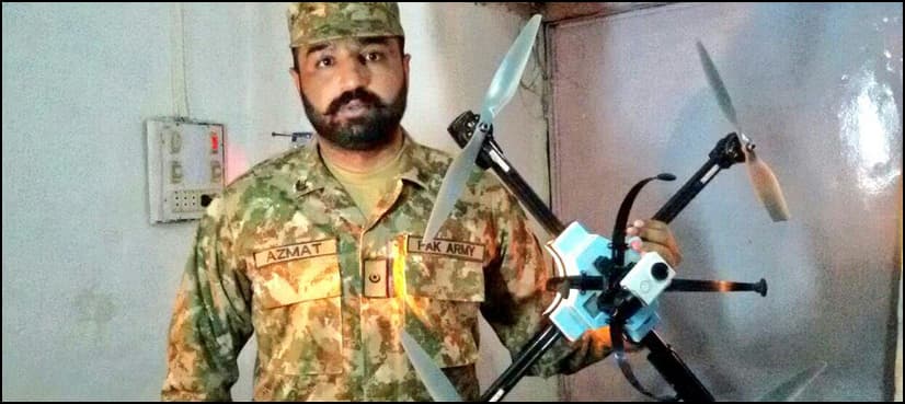 Military shoots down Indian drone violating Pakistani airspace