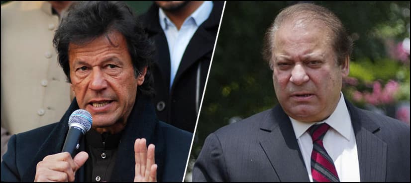 Nawaz speaking Modi's language to protect ill-gotten money: Imran