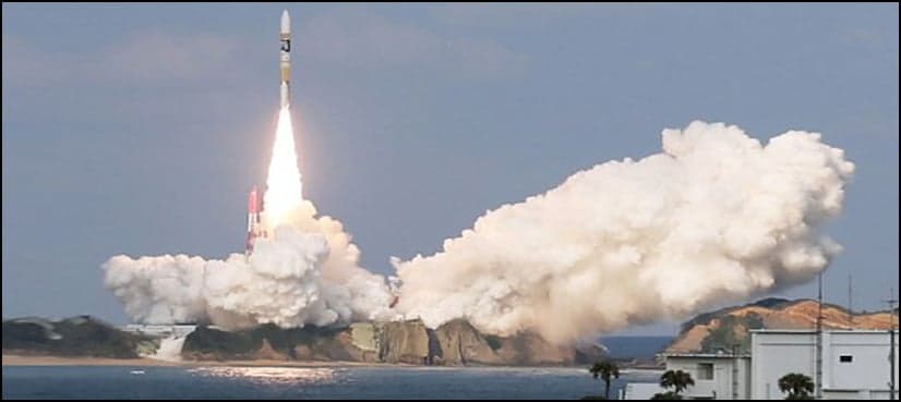 Japan rocket with manga art launches satellite into space
