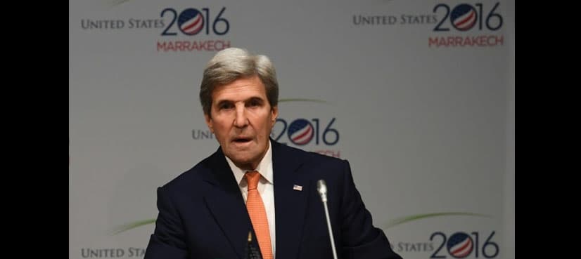 Kerry 'confident' US climate trend cannot 'be reversed'