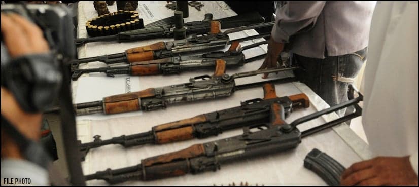 Karachi: Rangers capture consignments of arms, drugs from Old Golimar