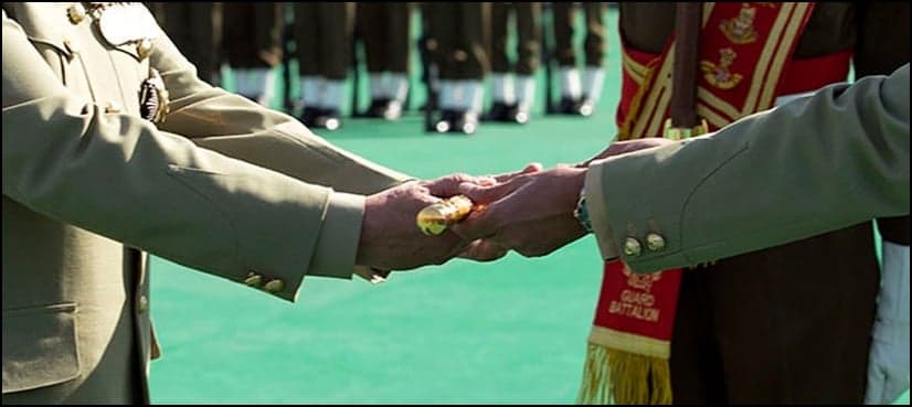 Malacca – the cane that symbolizes command in military