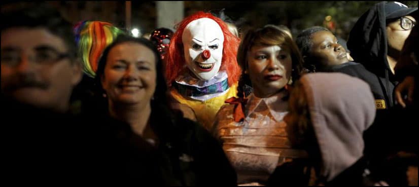 Senseless selfies, creepy clowns, Trump's triumph make year of odd news