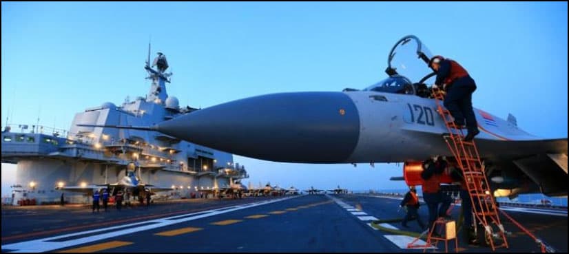 China aircraft carrier to lead Pacific drills for first time