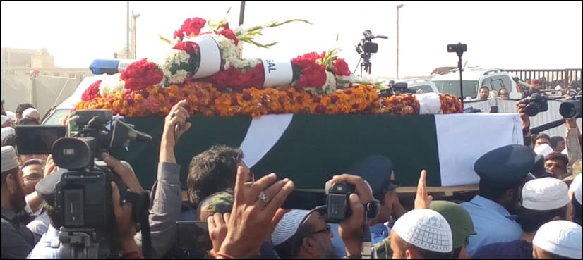 Amid tears and tributes, Pakistan said ‘goodbye’ to Junaid Jamshed