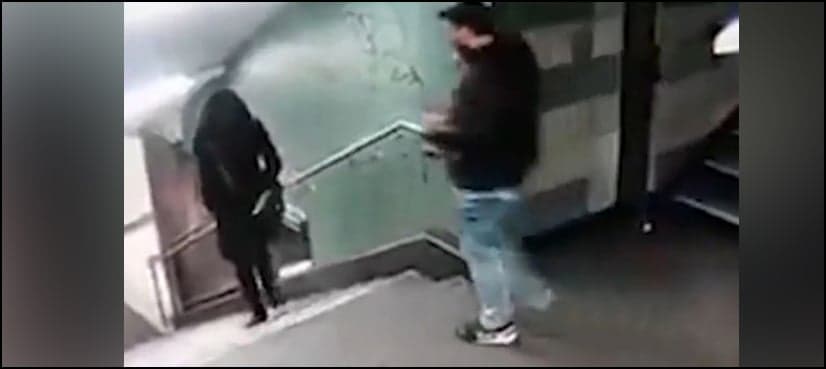 Shocking footage: Woman falls victim to 'senseless violence' in Berlin