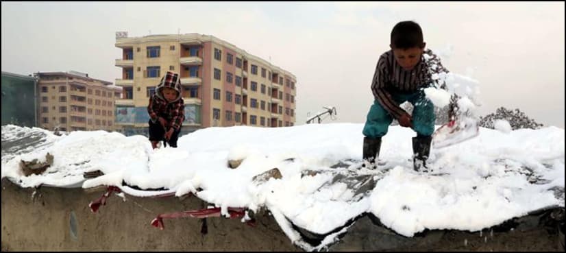 Freezing weather kills 27 Afghan children: officials