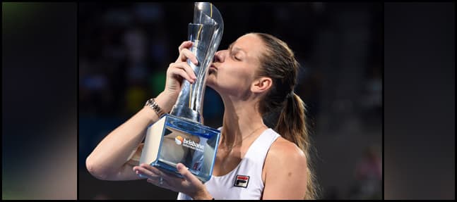 Pliskova demolishes Cornet to win Brisbane International