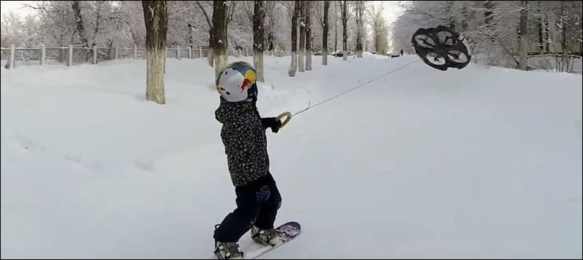 'Droneboarding' takes off in Latvia