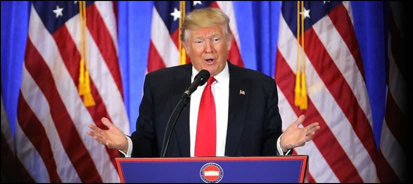 Trump says his travel ban needed to ensure US religious freedom