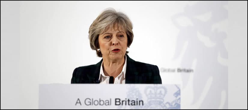 May puts Britain on course for 'hard' Brexit