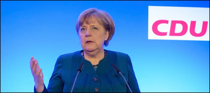 Merkel warns Trump against protectionism