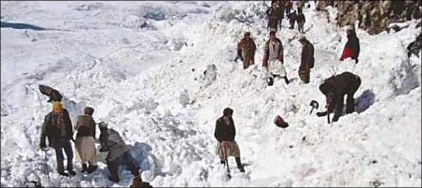 Ten killed as avalanche hits Chitral village