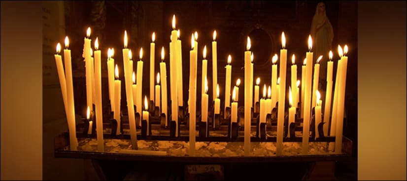 Woman faces jail for lighting cigarette using church candle