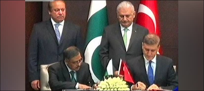 Pakistan, Turkey sign MoUs for cooperation in different fields