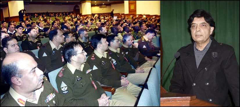 Only terrorists would benefit from Trump's policies, says Nisar