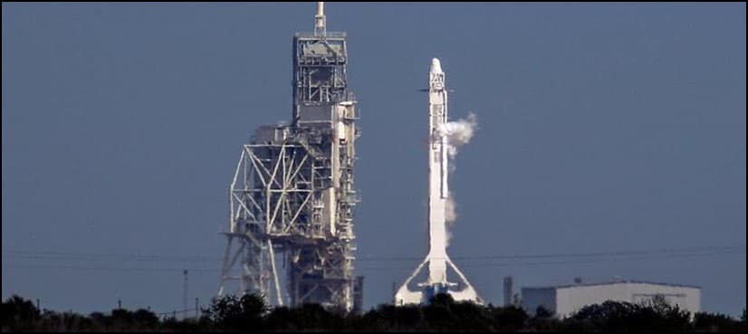 SpaceX launches rocket from historic NASA pad in Florida