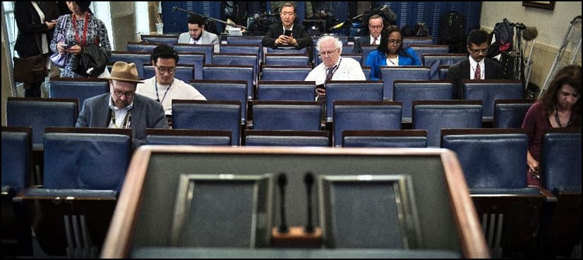 White House bars some news organisations from briefing