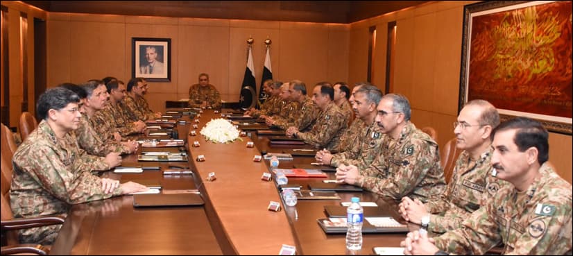Corps Commanders' conference expresses confidence on performance of military courts