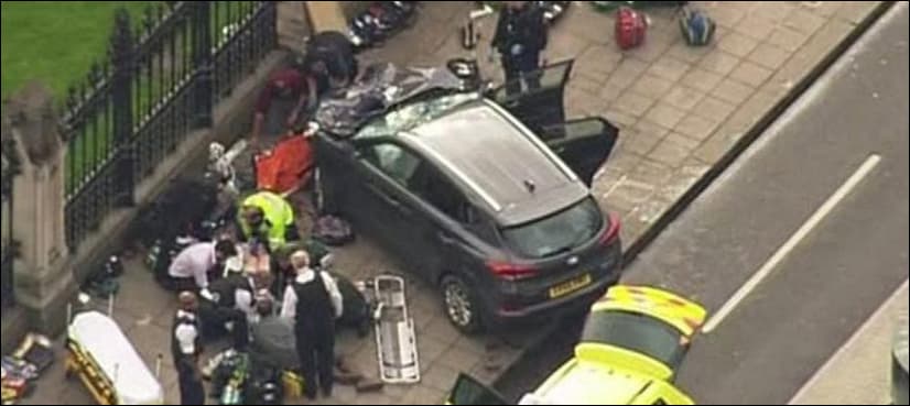 Britain arrests seven in raids over deadly parliament attack