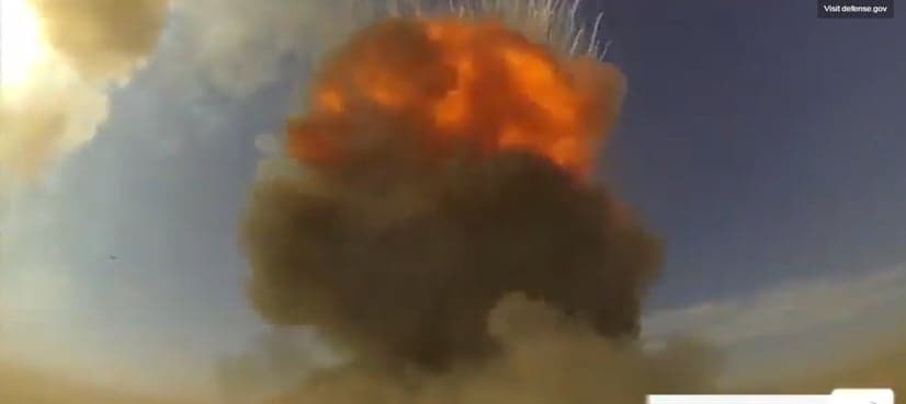Video shows the moment US dropped 'Mother of All Bombs' in Afghanistan