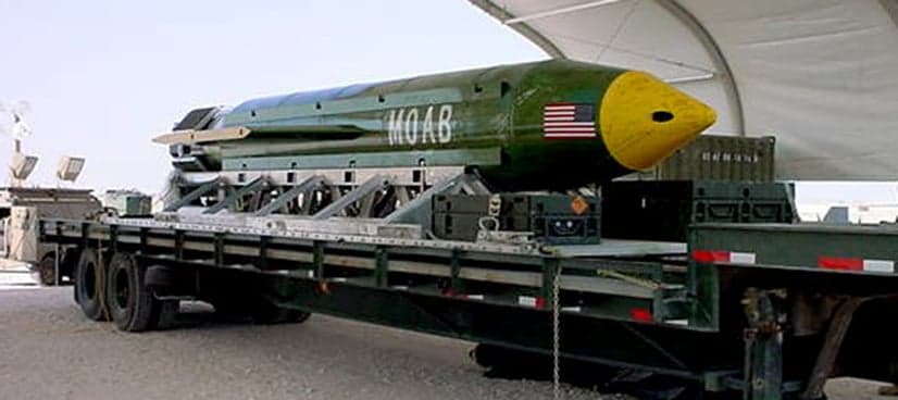 US drops 'Mother Of All Bombs' in Afghanistan