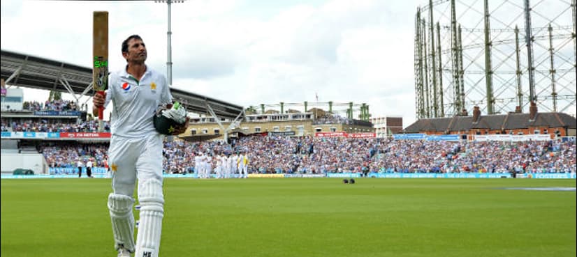 Records of retiring Younis Khan